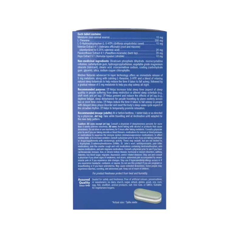 Webber Naturals - Sleep Cycle | 60 Tablets