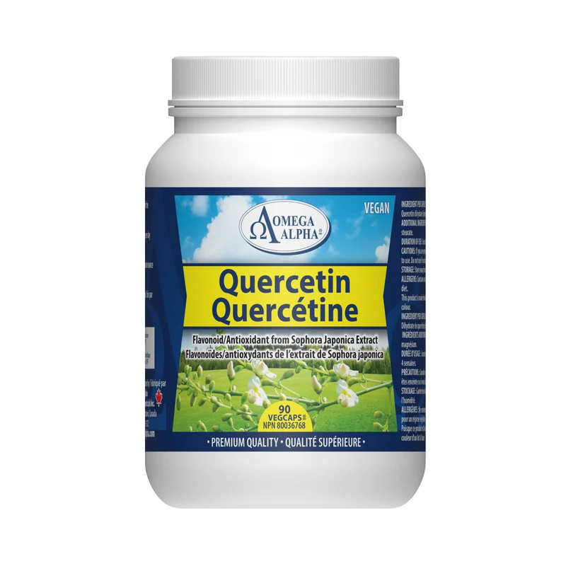 Omega Alpha – Quercetin | 90 Vegan Capsules