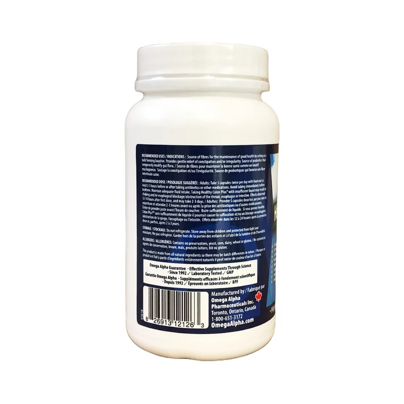 Omega Alpha - Healthy Colon Plus | 180 vcap
