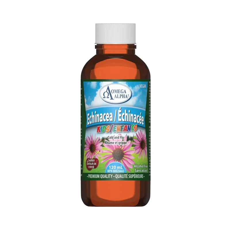 Omega Alpha - Echinacea Kids Cherry Flav | 120 mL