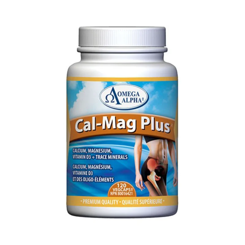 Omega Alpha - Cal-Mag Plus | 120 vcap