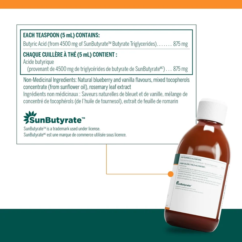 Genestra - Sunbutyrate Liquid | 280 mL