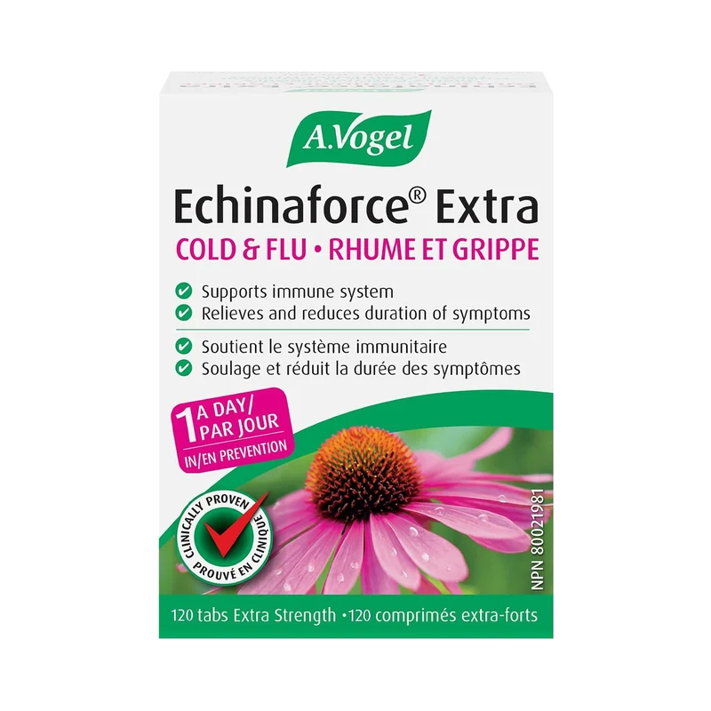A.Vogel - Echinaforce Extra Strength Cold & Flu | 120 Tablets