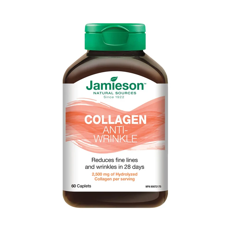 Jamieson - Collagen Anti-Wrinkle 2500 mg | 60 Caplets
