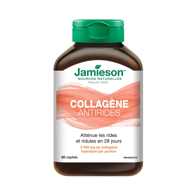 Jamieson - Collagen Anti-Wrinkle 2500 mg | 60 Caplets