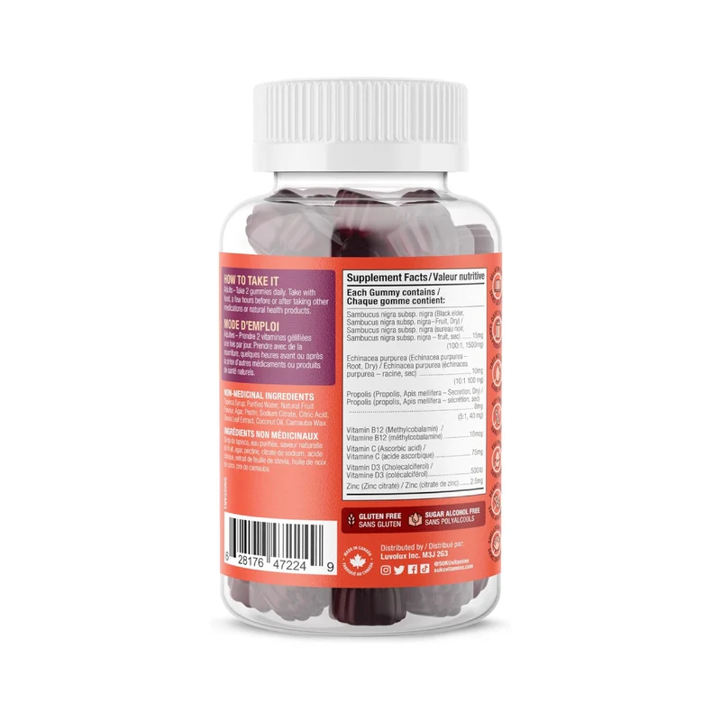 SUKU Vitamins - Ultimate Immunity | 60 Gummies