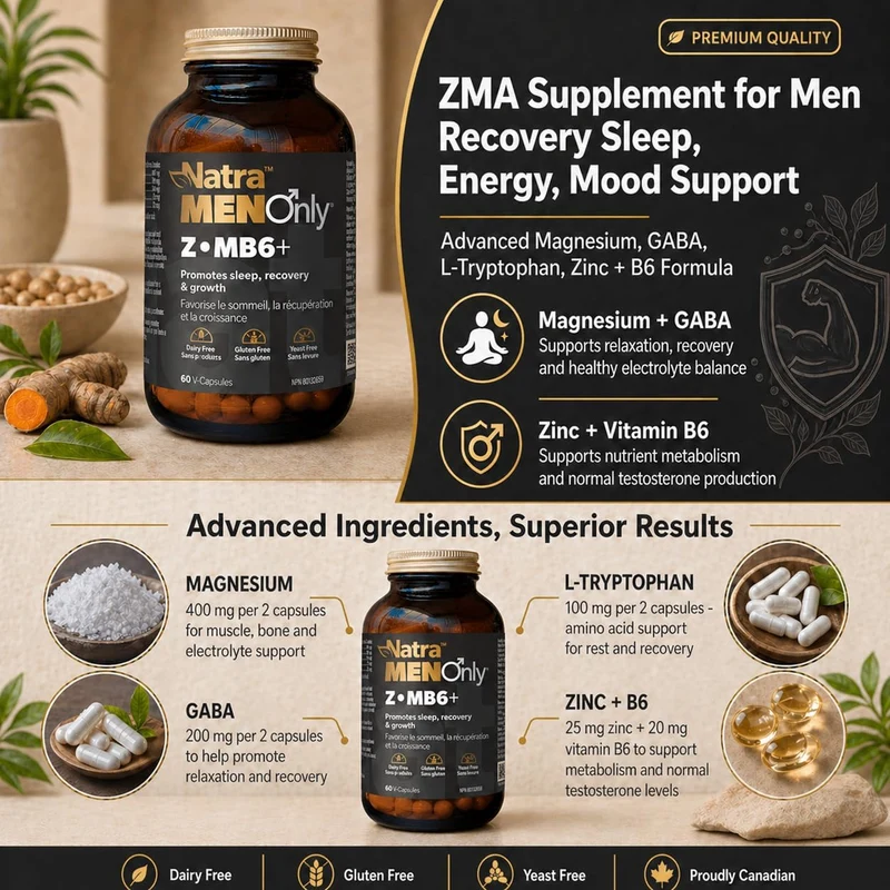 Natra - MenOnly Z-MB6+ | 60 Capsules