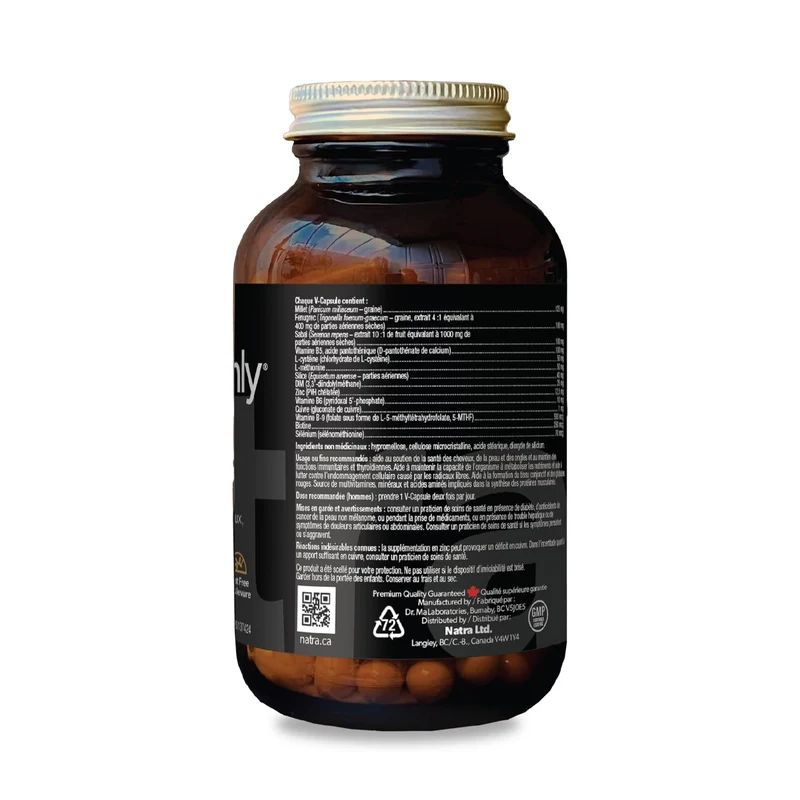 Natra - MenOnly HAIRlux | 60 Capsules