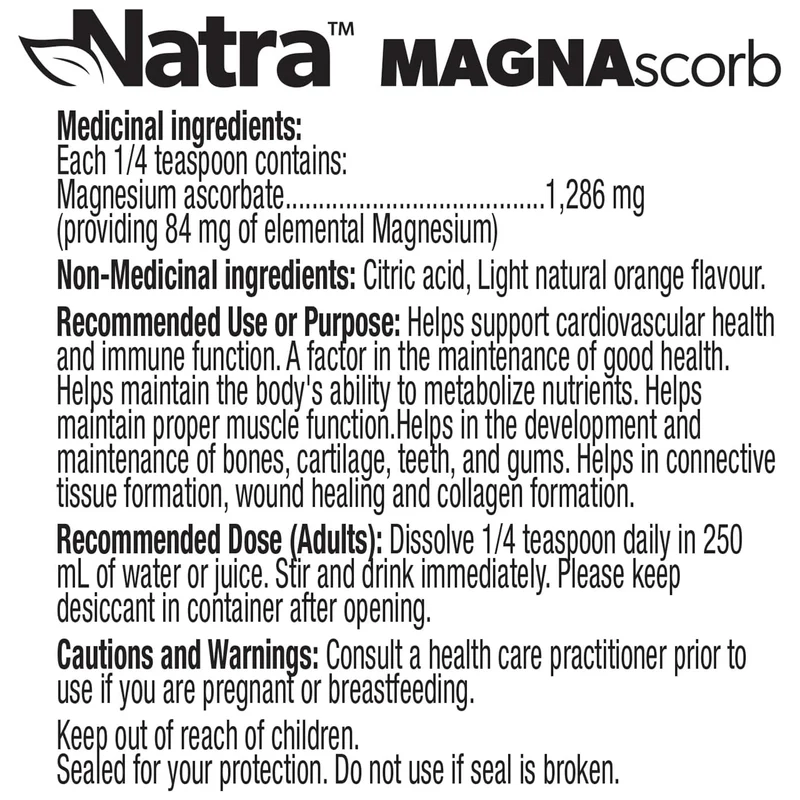 Natra - MAGNAscorb | 300 g