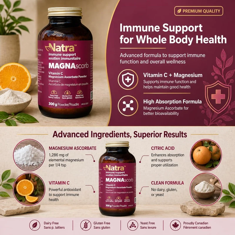 Natra - MAGNAscorb | 300 g