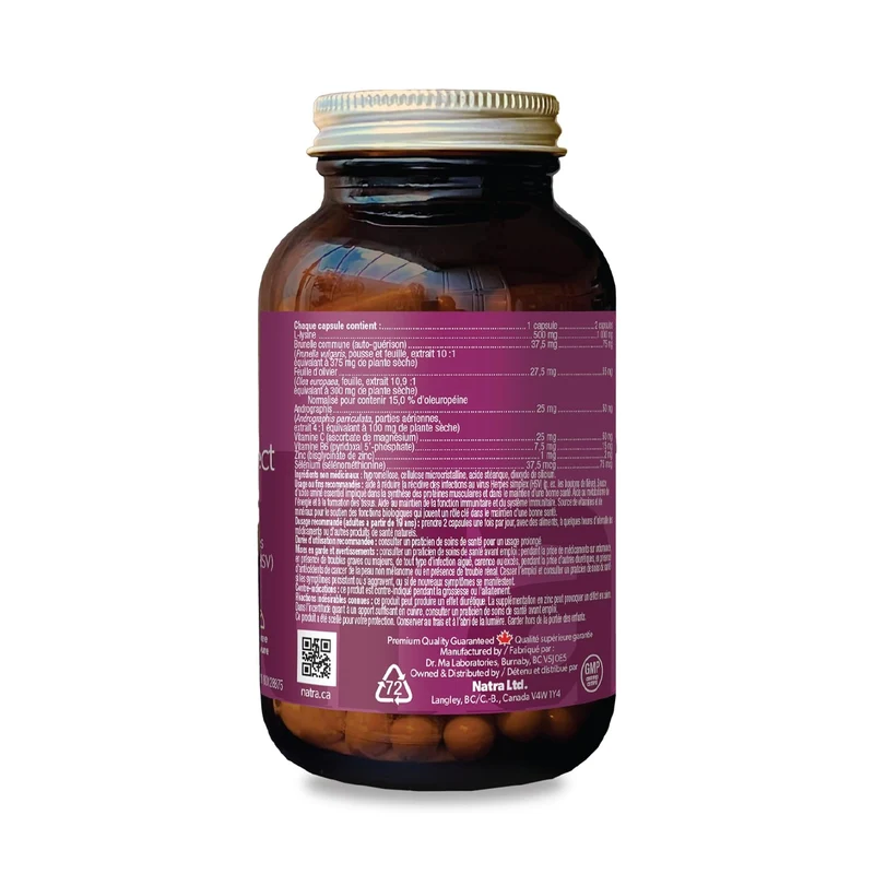 Natra - LYSINEprotect | 60 Capsules