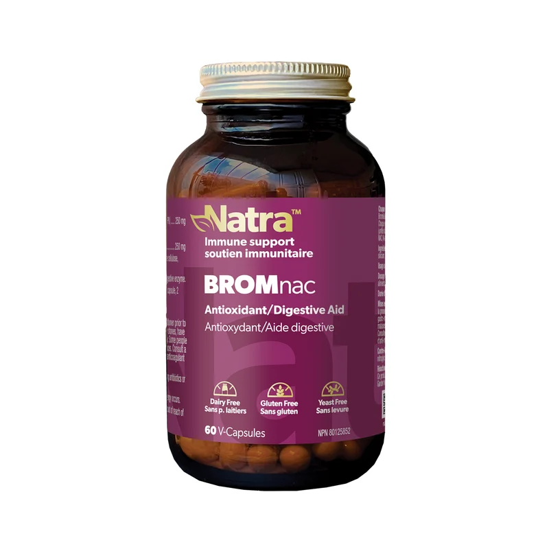 Natra - BROMnac | 60 Capsules