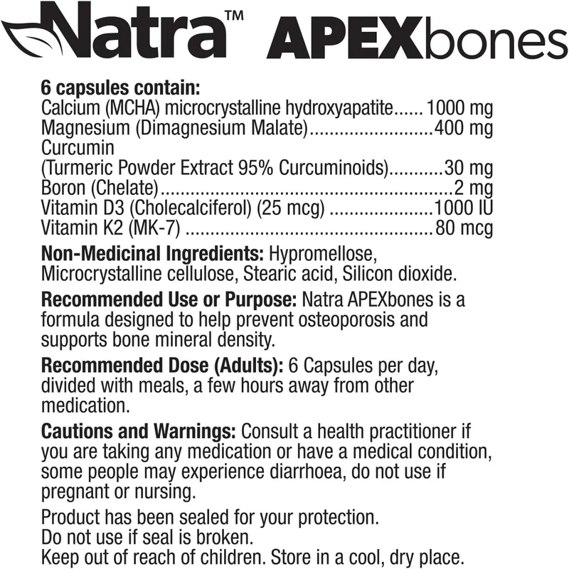 Natra - APEXbone | 240 Capsules