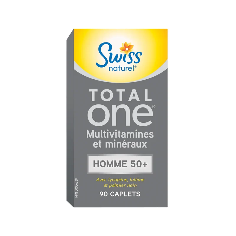 Swiss Natural - Total One Multivitamin Men 50+ | 90 Caplets