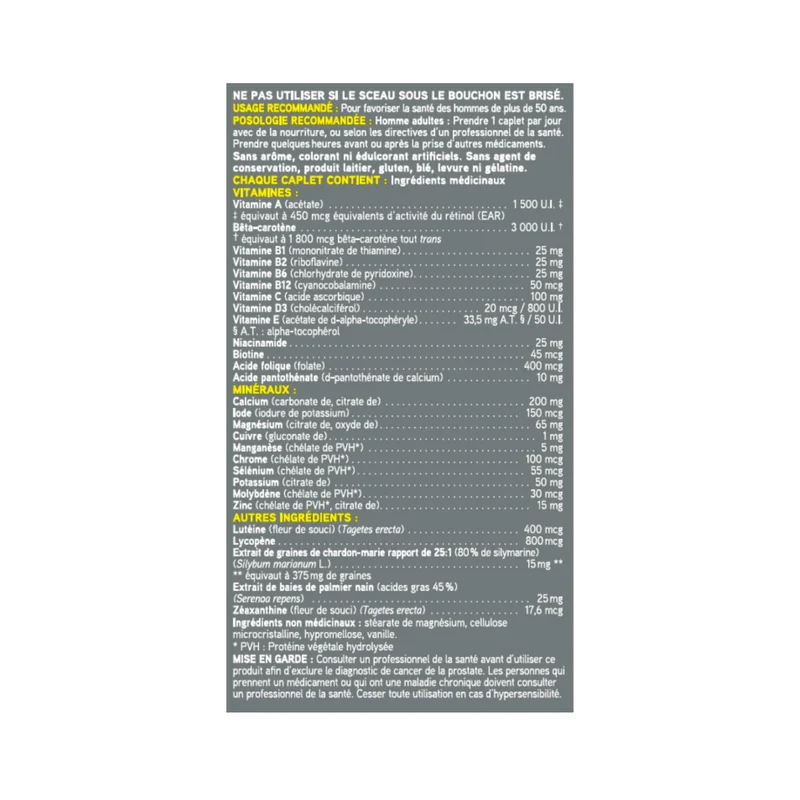 Swiss Natural - Total One Multivitamin Men 50+ | 90 Caplets