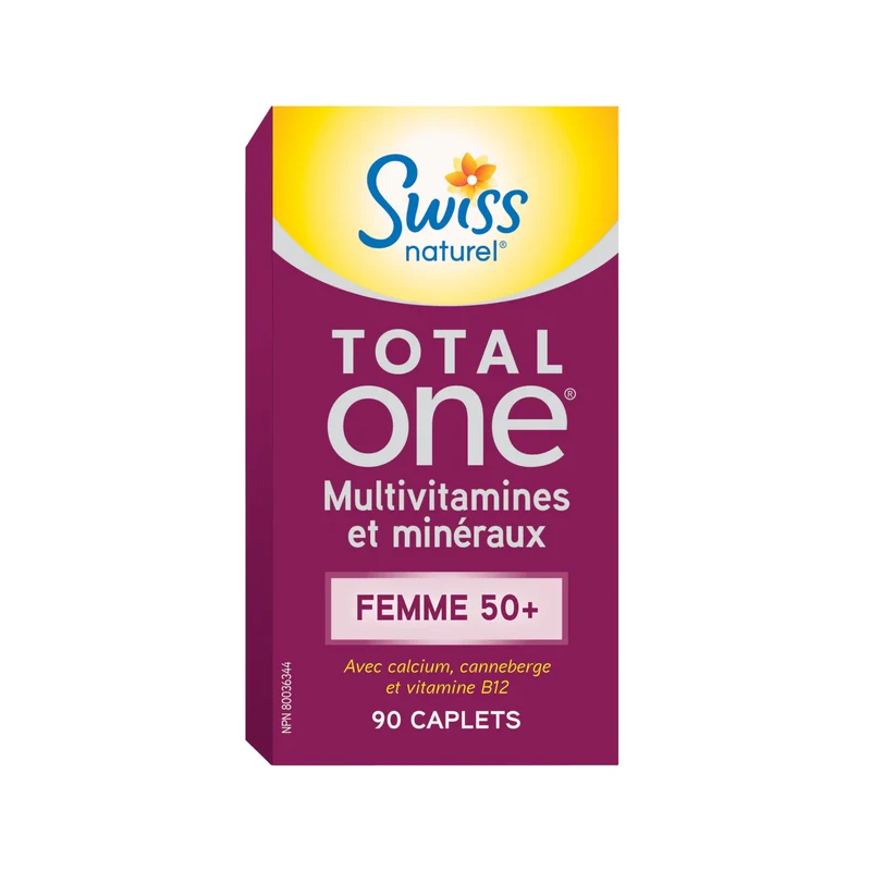 Swiss Natural - Total One Multivitamin Women 50+ | 90 Caplets