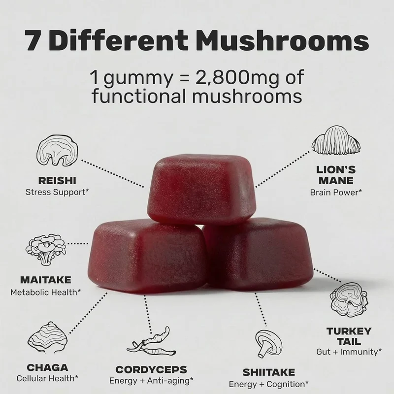 Stay Wyld - Super 7 Immunity Gummies | 30 Gummies