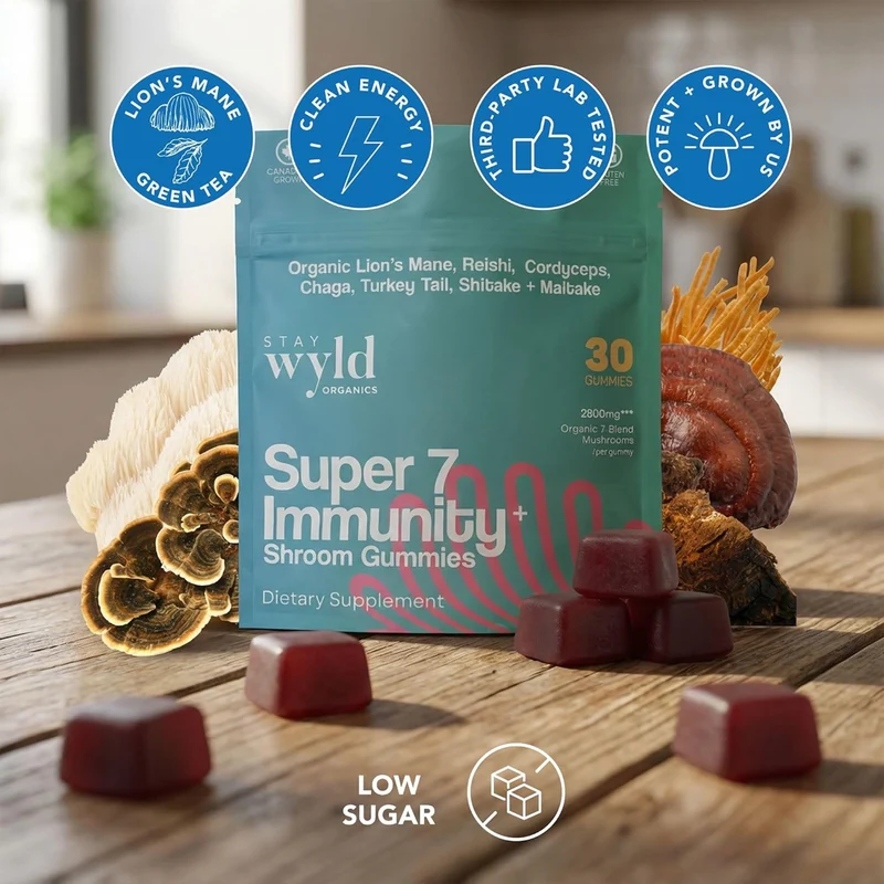 Stay Wyld - Super 7 Immunity Gummies | 30 Gummies