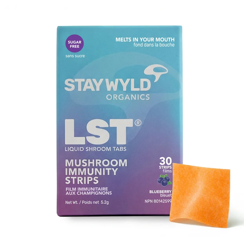 Stay Wyld - LST Immunity Strips, Citrus Flavour | 30 Strips