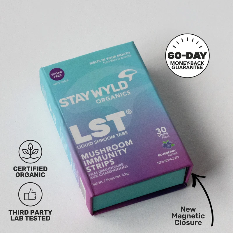 Stay Wyld - LST Immunity Strips, Citrus Flavour | 30 Strips