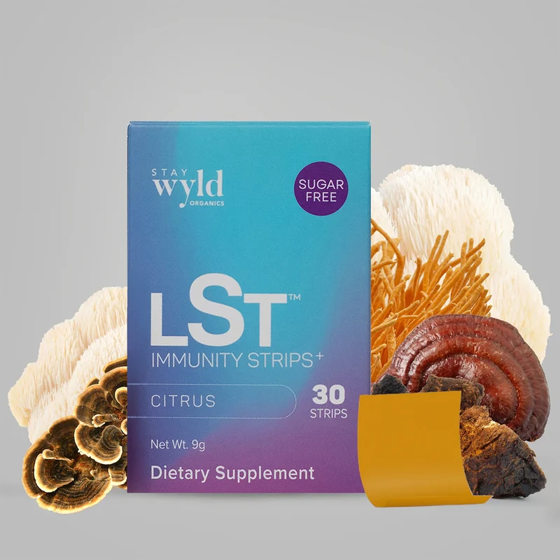 Stay Wyld - LST Immunity Strips, Citrus Flavour | 30 Strips