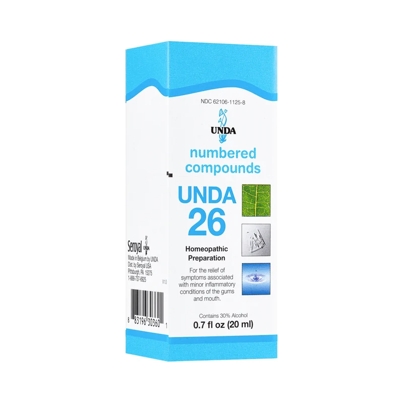 UNDA - Homeopathic Preparation #26 | 20 mL