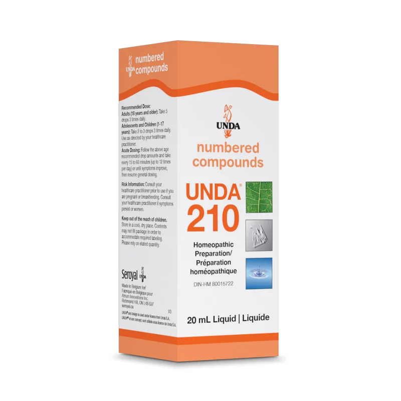 UNDA - Homeopathic Preparation #210 | 20 mL