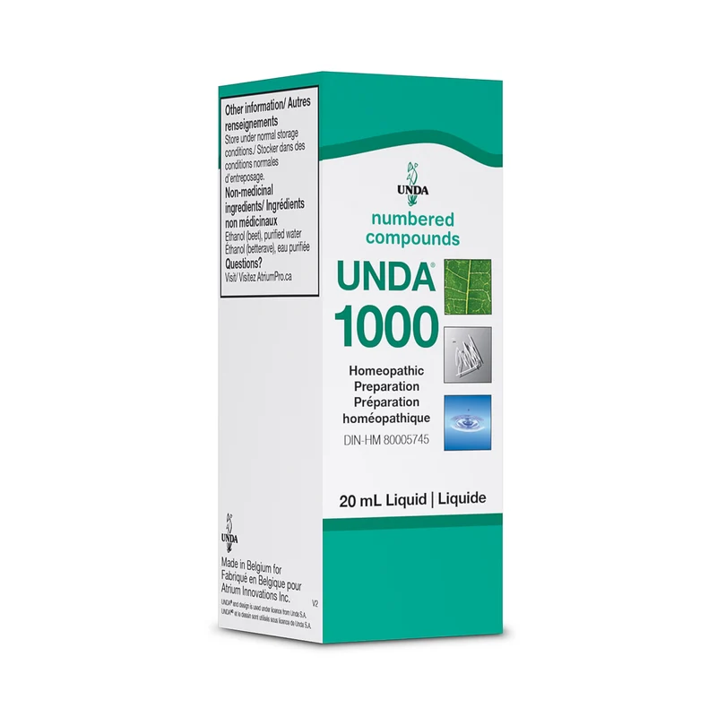 UNDA - Homeopathic Preparation #1000 | 20 mL