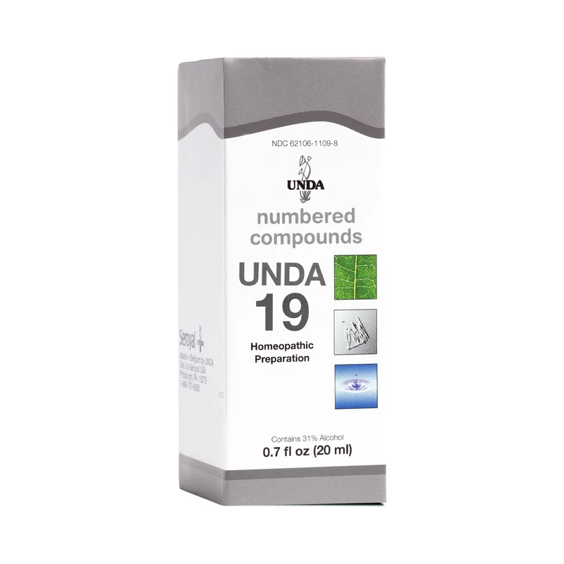 UNDA - Homeopathic Preparation #19 | 20 mL