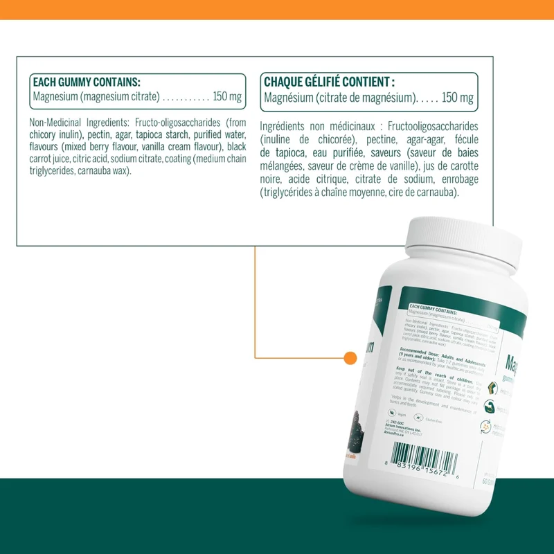 Genestra - Magnesium Gummies | 60 Gummies