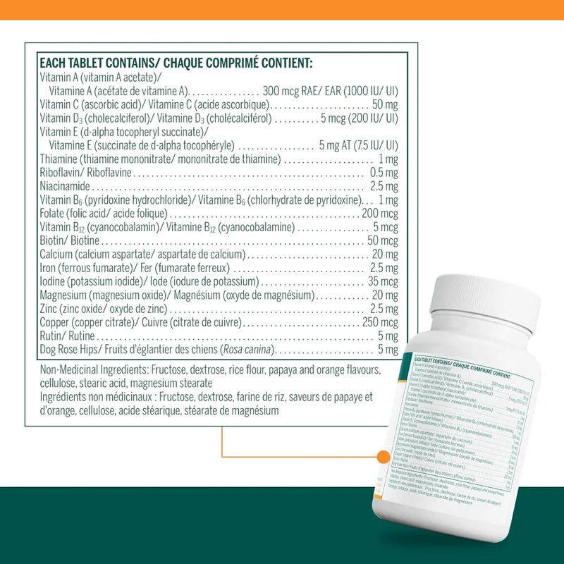 Genestra - Children's Chewable Vitamins | 100 Tablets