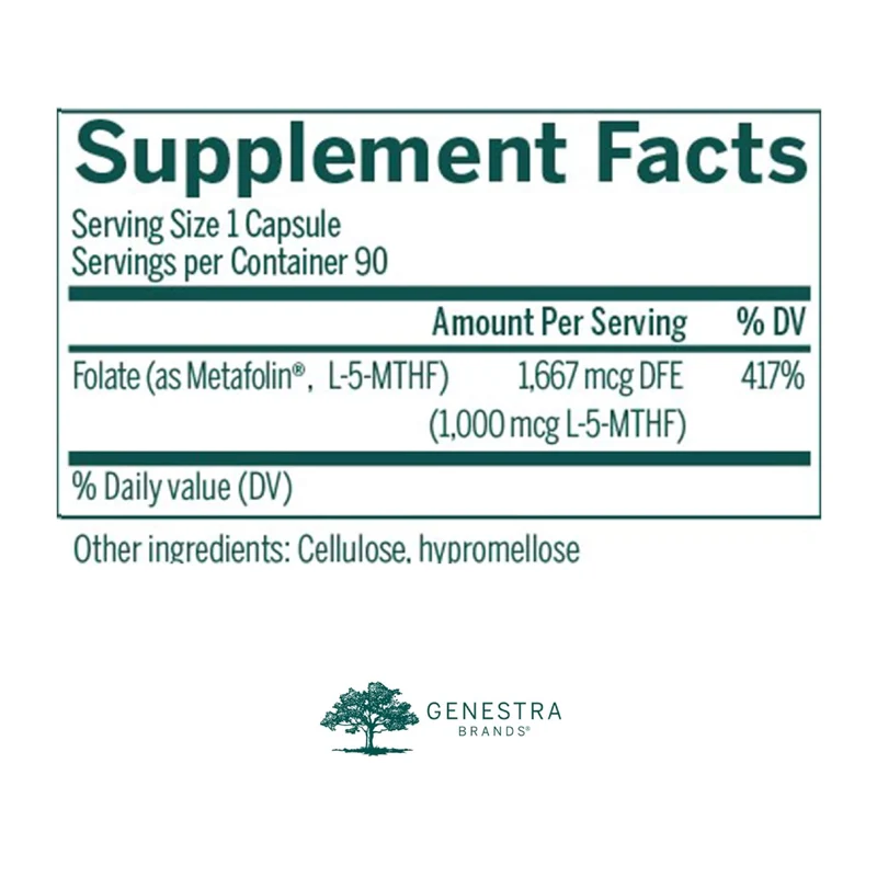 Genestra - Active Folate 1000 | 90 Capsules
