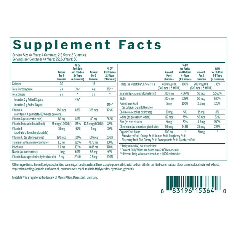 Genestra - Active Multi Vite Gummies | 100 Gummies