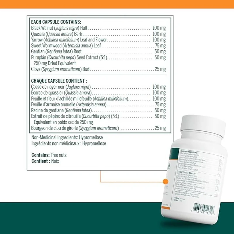 Genestra - Black Walnut Capsules | 180 Capsules