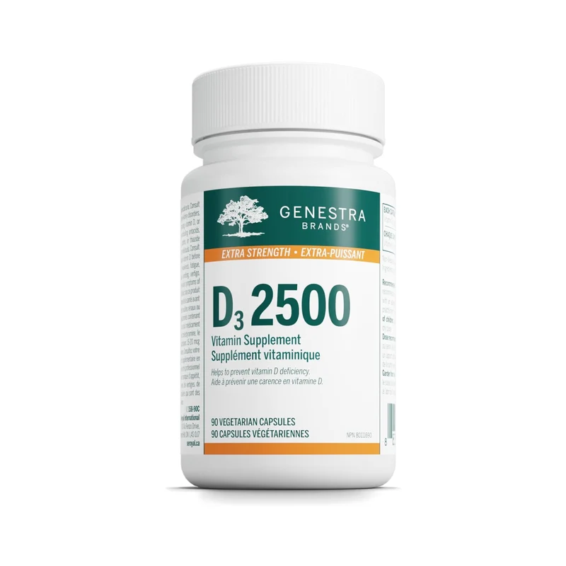 Genestra - D3 2500 | 90 Capsules