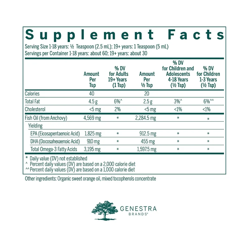 Genestra - Omega EFA Liquid | 150 mL