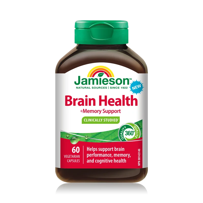 Jamieson - Brain Healthy + Memory Support | 60 Veg Capsules