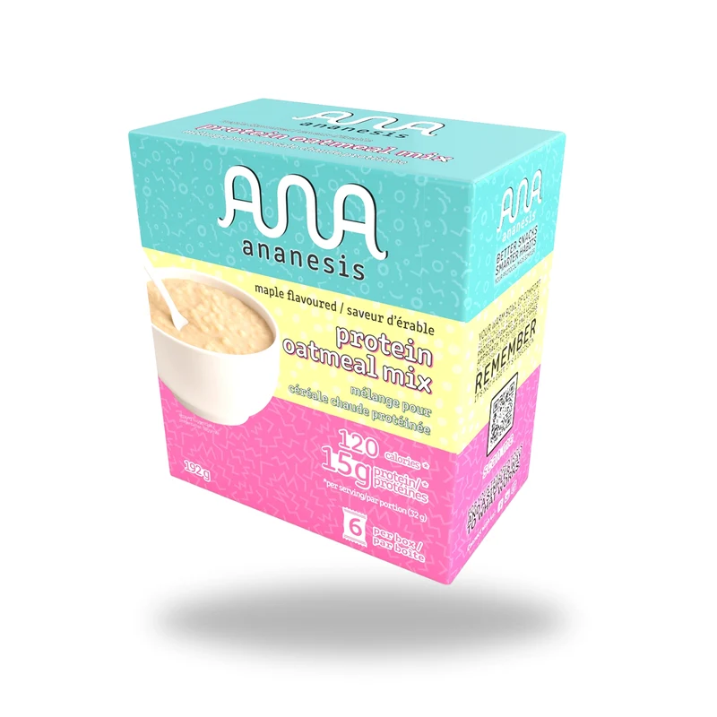 Ananesis - Maple Brown Sugar Protein Oatmeal | 6 x 15 g