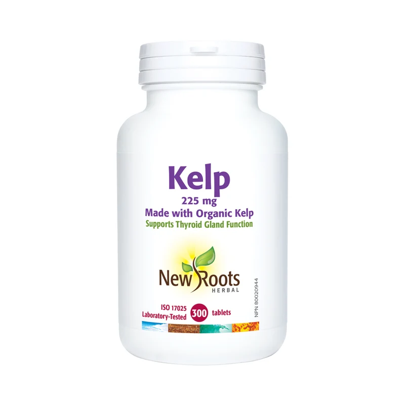 New Roots - Kelp 225 mg Made with Organic Kelp | 300 tablets