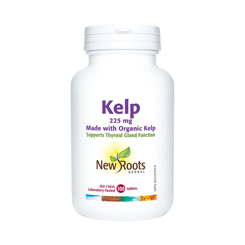 New Roots - Kelp 225 mg Made with Organic Kelp | 100 tablets