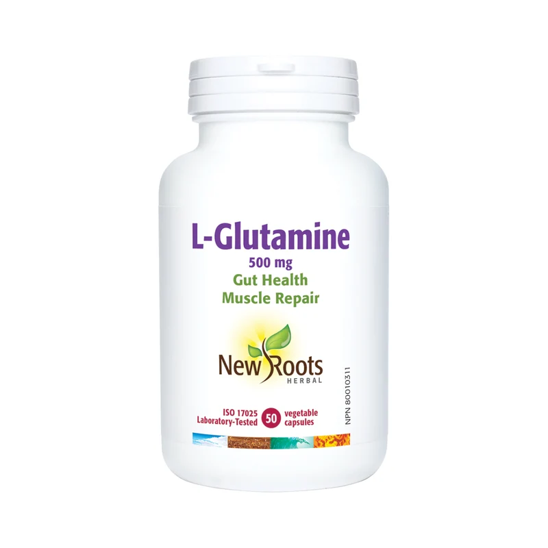 New Roots - L-Glutamine 500 mg | 50 capsules