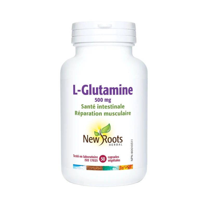 New Roots - L-Glutamine 500 mg | 50 capsules