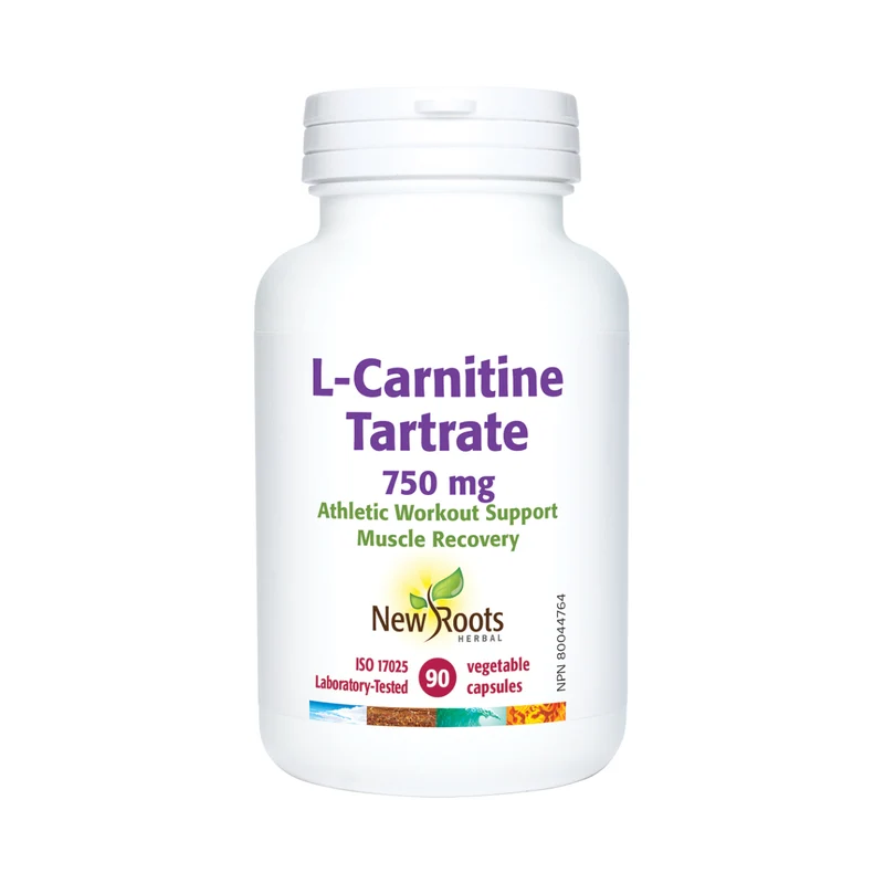 New Roots - L-Carnitine Tartrate 750 mg | 90 capsules