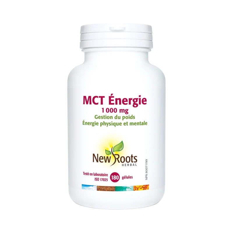 New Roots - Mct Energy 1,000 mg | 180 Softgels