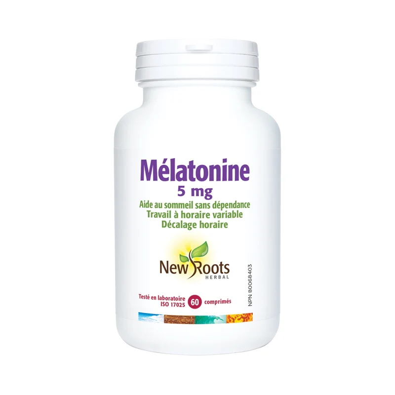 New Roots - Melatonin 5 mg | 60 Tablets