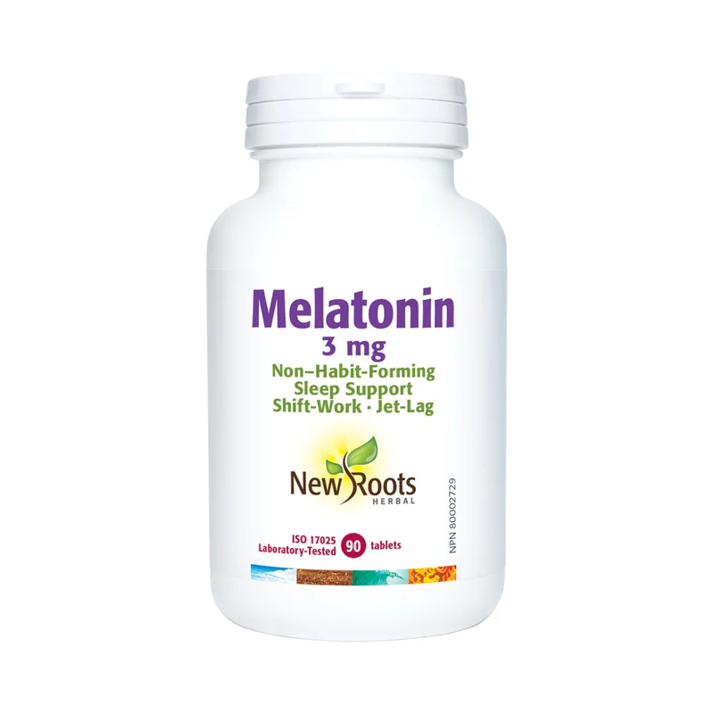 New Roots - Melatonin 3 mg | 90 Tablets