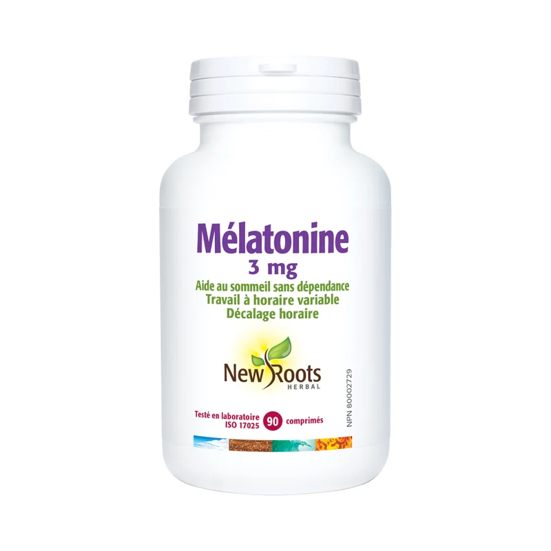 New Roots - Melatonin 3 mg | 90 Tablets