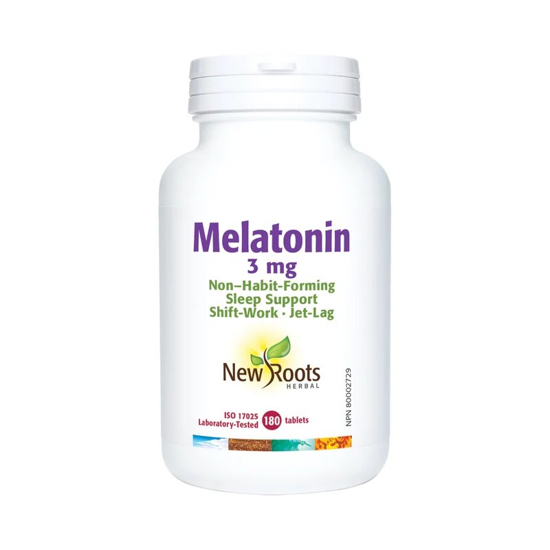 New Roots - Melatonin 3 mg | 180 Tablets