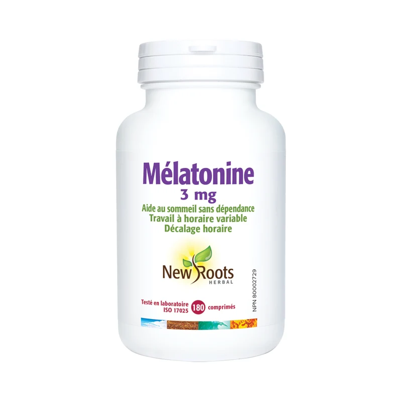 New Roots - Melatonin 3 mg | 180 Tablets