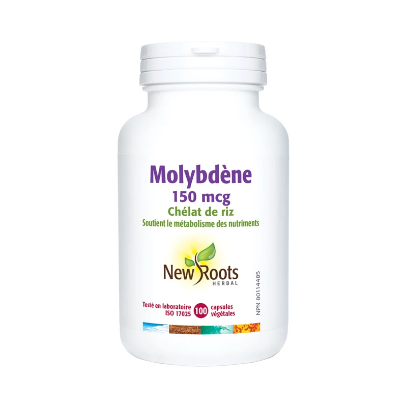 New Roots - Molybdenum 150 mg | 100 Capsules